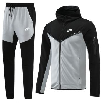 Спортивный костюм Nike с капюшоном, черно - серый