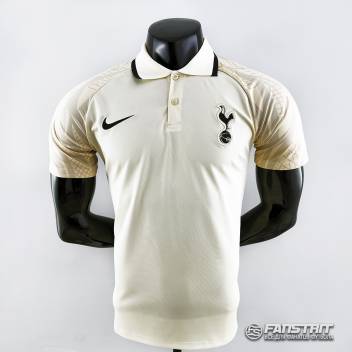 Футболка поло FC Tottenham 22/23, бежевая