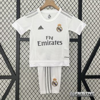 Детская ретро форма REAL MADRID 15/16, домашняя 