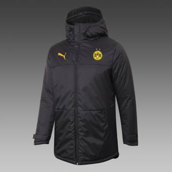 Куртка BORUSSIA DORTMUND 20/21, черная на синтепоне