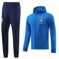Спортивный костюм Italy e с капюшоном, синий