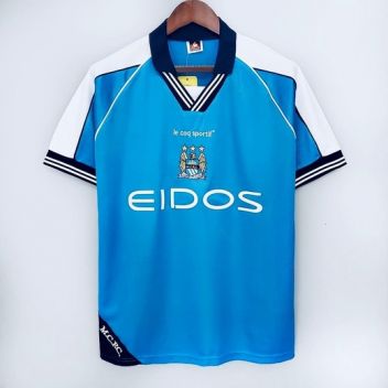 Ретро-футболка MANCHESTER CITY 99/01, домашняя