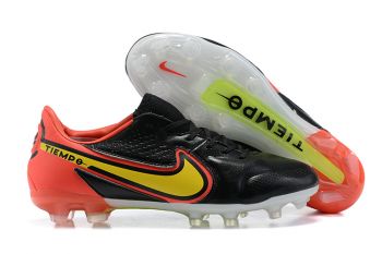 Бутсы Tiempo Legend 9 Elite FG черно-оранж