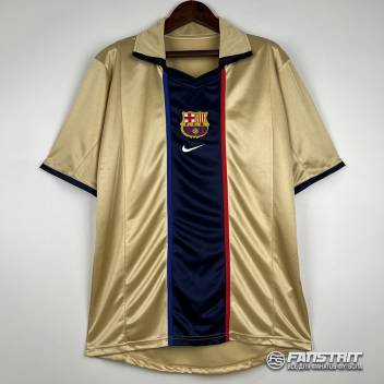 Ретро футболка BARCELONA 2002, гостевая