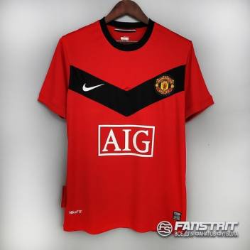 Ретро-футболка MANCHESTER UNITED 09/10, home