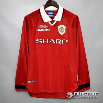 Ретро-футболка MANCHESTER UNITED с финала ЛЧ 1999