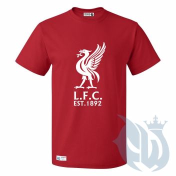 Фанатская футболка FC LIVERPOOL красная