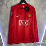 Ретро футболка MANCHESTER UNITED 07/08 с длин. рукавом