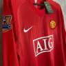 Ретро футболка MANCHESTER UNITED 07/08 с длин. рукавом