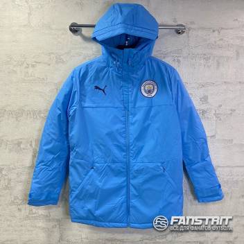 Зимняя куртка MANCHESTER CITY голубая