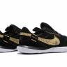 Футзалки Nike Streetgato, черные с золотым лого