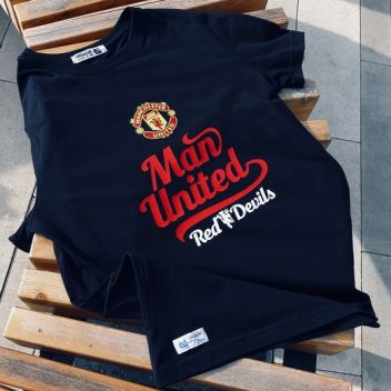 Фанатская футболка MANCHESTER UNITED, черная