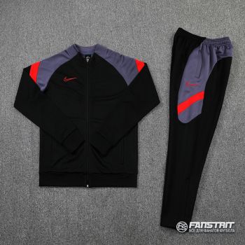 Спортивный костюм Nike, черно-серый