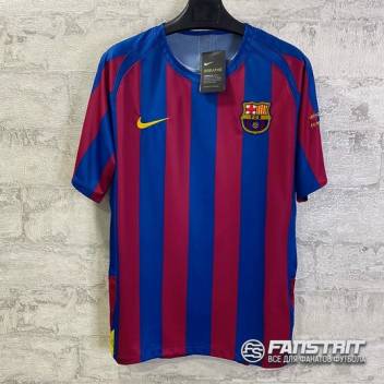 Ретро-футболка BARCELONA 05/06, домашняя