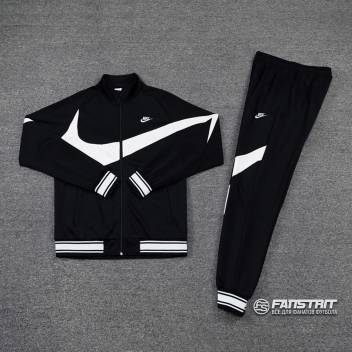 Спортивный костюм Nike, черно-белый