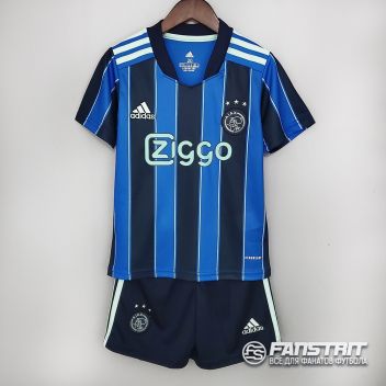 Детская форма AJAX 2021-2022 гостевая (футболка + шорты)