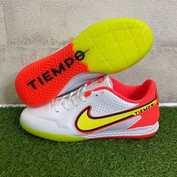 Футзалки React Tiempo Legend 9 Pro IC желто-оранж