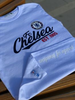 Футболка CHELSEA, белая