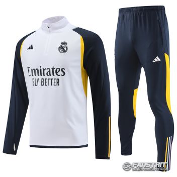Тренировочный костюм REAL MADRID 23/24, белый