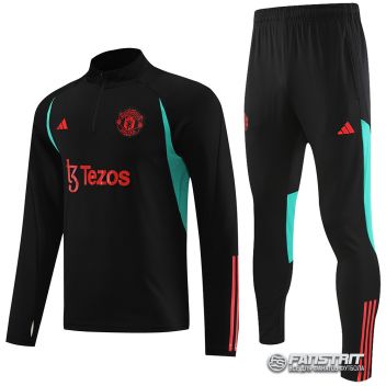 Тренировочный костюм MANCHESTER UNITED 23/24, черный