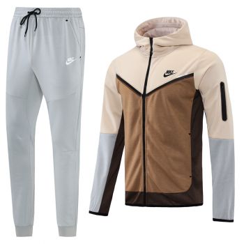 Спортивный костюм Nike с капюшоном, серый