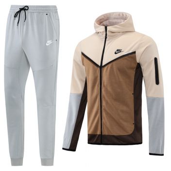 Спортивный костюм Nike с капюшоном, серый