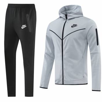 Спортивный костюм Nike с капюшоном, серый